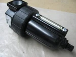 New Parker Watts F602-044A Water Sep Filter 40UM 1/2NPT 85 Scfm Man Drain P9903. Fixed Price $149.99.