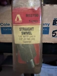 Alemite Straight Swivel 1/4" Nptf B52750. Fixed Price $25.00.