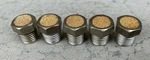 LOT(5) Steel Body Porous Brass Center * Exhaust Air Filter 1/4" Npt Pipe Thread. Fixed Price $7.49.