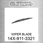 14X-911-3321 Wiper Blade Fits Komatsu (new Aftermarket). Fixed Price $57.54.