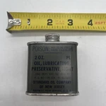 Vintage Military Oil Lubricating Light Preservative Can 2 Oz Pl Standard. Fixed Price $6.45.