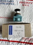 Wilkerson M00-02-000 1/4" Without Plastic Cup. Fixed Price $25.00.
