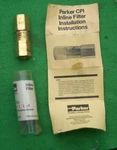New Parker 4F-F4L 1-B Series Filter Inline Micron 3/8" Npt Female Mqt W/ins.. Fixed Price $17.00.