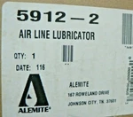 Alemite 5912-2 Compressed Air Line Lubricator 3/4" 250 Psi Hd. Fixed Price $99.00.