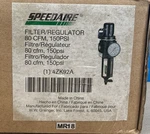 Speedaire 4ZK92A Filter Regulator 80 Cfm 150 Psi Pneumatic Fr Unit. Fixed Price $99.95.