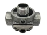 Donaldson P166387 Hydraulic Filter Head Assembly HMK04 Duramax Single SAE-12. Fixed Price $79.99.
