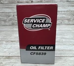 Service Champ High Performance Synthetic Oil Filter CF5839 *box Of 12* New. Fixed Price $36.71.