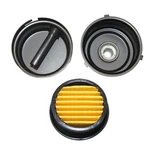 Compressor Air Intake Filter Rep 1/2" Mpt Paper Cartridge Metal Silencer- SA142. Fixed Price $7.19.