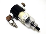 Parker Finite Q1S-6HM06-013 Instrumentation Filter, Aluminum W/ Clear Bowl 1/4". Fixed Price $15.17.