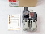 Aro/ingersoll-rand Pc Frl W/pressure Gauge 1/4NPT C38121-600. Fixed Price $108.65.