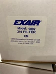Exair 9002 3/4" Filter *new*. Fixed Price $70.00.