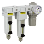Pneumaticplus Compressed Filters 10 + 0.1 Regulator 3/8" SAU3030M-N03G-MEP. Fixed Price $129.99.