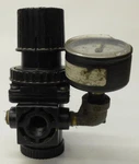 Norgren Regulator, 3/8" Ports, R08-300-RGMA, W/gauge. Fixed Price $30.00.