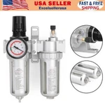 1/2"IN Air Compressor Filter Oil Water Separator Trap Tools With Regulator Gauge. Fixed Price $45.88.