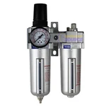 1/2" Compressed Air Moisture Filter Regulator Oiler Separator Lubricator Combo. Fixed Price $99.95.