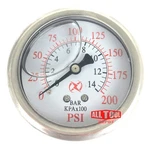 Best In Usa Liquid Filled 2.5" Air Pressure Gauge Center Back Mount 1/4" Npt.... Fixed Price $25.99.