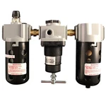 Milton 3/8" Npt Deluxe Polycarbonate Frl Trio. 150 Psi, 75 Scfm. Fixed Price $214.71.