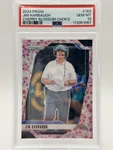 2024 Nfl Prizm Choice - Jim Harbaugh Cherry Blossom /15 La Chargers Psa 10 Pop. Fixed Price $999.99.