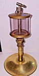 Vntg Brass Drip Oiler Michigan Lubricator Co. Glass Reservoir 485 Machine Tool. Fixed Price $66.77.