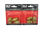 Wood Industries Iron Horse 3 Piece Brass Connector Set IH-175AA 2 Lot Of. Fixed Price $12.99.