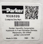 Parker 932632Q Hydraulic Oil Filter Element *pi. Fixed Price $91.89.