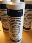 Ch / Campbell Hausfeld ST1253 Air Compressor Oil 16OZ Bottle 260225001. Fixed Price $7.00.
