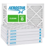 Aerostar Merv 8, Pleated Air Filter, 24X24X2, Box Of 6. Fixed Price $120.39.