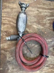 Texas Pneumatic TX-0L In-line Lubricator W/hose 3/8 Npt, & Chicago Coupler. Fixed Price $45.00.