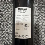 Robinair 34724 A/c Replacement Recycling Filter-drier Spin-on, Black. Fixed Price $50.00.