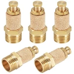 5PCS 1/4 Male Thread Pneumatic Silencer Muffler Fitting Top Adjustable Air Flow. Fixed Price $19.20.
