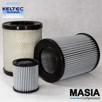 03029 Bauer/rotorcomp Air Filter - Made Usa 2000 Working Hours. Fixed Price $60.26.