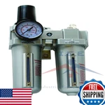 Thb 3/4 Compressed Air Moisture Filter Regulator Oiler Separator Lubricator. Fixed Price $167.98.