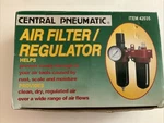 Central Pneumatic Air Filter/regulator 42035 1/4" Npt New In Box. Fixed Price $29.99.