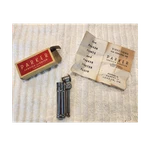 Parker Service Lighter Silver With Original Box And Instructions. Fixed Price $45.00.