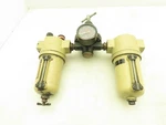 Norgren L12/F12 Pneumatic Inline Air Prep Oil Lubricator Filter Regulator 1/2". Fixed Price $59.96.
