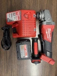 2780-20 Fuel M18 Grinder W/milwaukee 5.0AH Battery Charger Handle. Fixed Price $170.99.