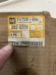 Caterpillar Advanced High Efficiency Cabin Air Filter 282-5339. Fixed Price $40.00.