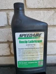 Speedaire Synthetic Reciprocating Compressor Oil 1WG49 Liter. Fixed Price $24.99.
