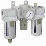 Pneumaticplus Air Filter Regulator Lubricator Combo 1/2" Npt 250 Psi SAU400-N04G. Fixed Price $139.99.