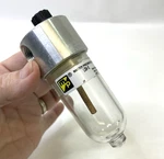 Master Pneumatic L50-2 Wick Lubricator Nos Detroit Usa 1/4" Inline Air Oiler. Fixed Price $65.00.