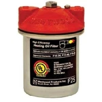 Hvac High Efficiency Heating Fuel Oil Filter Heavy Gage Compare General 1A-25A. Fixed Price $29.99.