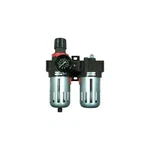 Astro Pneumatic 2616 3/8" Filter/regulator And Lubricator With Gauge. Fixed Price $67.93.
