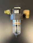 Parker 07F41AC, 3/4" Npt Pneumatic Filter, 150PSI, Polycarbonate BOWL,145 Cfm. Fixed Price $40.00.