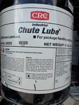 Crc 03222 Chute Lube Combustible Non-staining Wet Film Silicone Lubricant 5 Gal. Fixed Price $209.00.