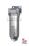Heavy Duty Industrial Rated High Flow Particulate Filter, In-line 1" Npt, 11OZ. Fixed Price $58.50.