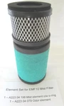 A223-04-198 & A223-04-079 Set Of Elements For EMF10 Edwards Vacuum Mist Filter. Fixed Price $92.00.