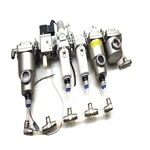Smc AV2000-02-5D-Q Soft-start Valve W/regulator, Mist Separator & (3)MODULES. Fixed Price $349.99.