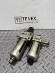 Smc Pneumatic Air Lubricator Regulator Filter System NAW3000 W/ NAL3000 D-1. Fixed Price $45.00.
