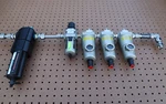 Smc Assembly AMD150C-N02D-T & Speedaire 4ZL53 Line Lubricator. Fixed Price $250.00.