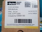 Parker WCPP1-025N Peplyn Plus Filter Cartridge (BR4B.3B18). Fixed Price $64.48.